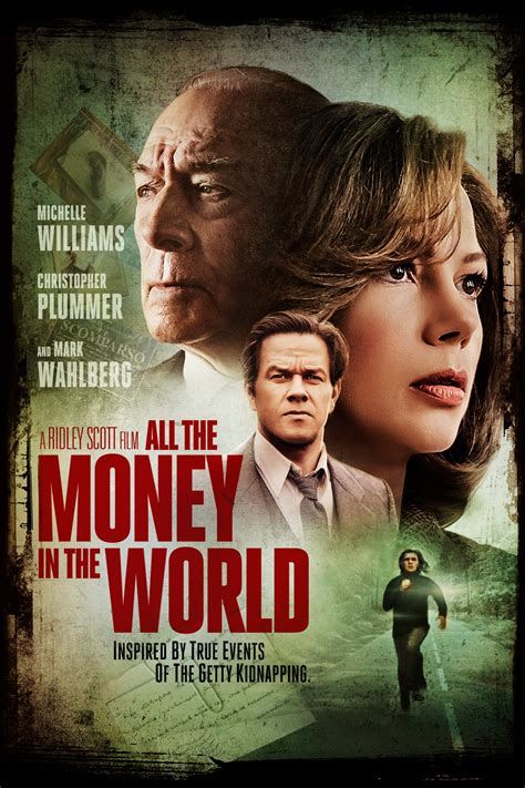 ALL THE MONEY IN THE WORLD follows the kidnapping of 16-year- old John Paul Getty III (Charlie Plummer) and the desperate attempt by his devoted mother Gail Michelle Williams) to convince his billionaire grandfather (Christopher Plummer) to pay the ransom. When Getty Sr. refuses, Gail attempts to sway him as her son’s captors become …